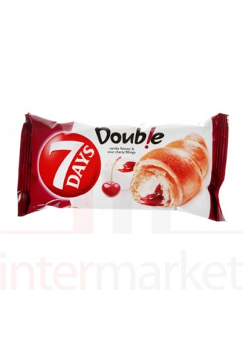 Raguolis 7days double vyšnių ir vanilės skonio 60g